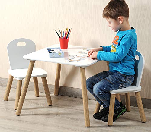 Kindersitzgruppe im Bild: Kesper Kindertisch mit 2 Stühlen