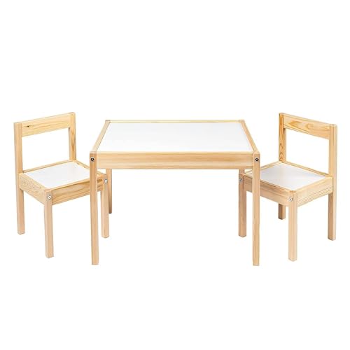 IKEA LATT-Kindertisch mit 2 Stühlen