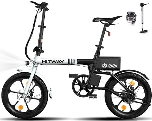 HITWAY E-Bike Klapprad 250W Li-Ion-Akku 16 Zoll E