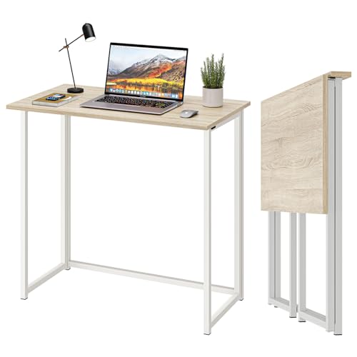 Dripex Faltbar Tisch Schreibtisch Computertisch für Homeoffice