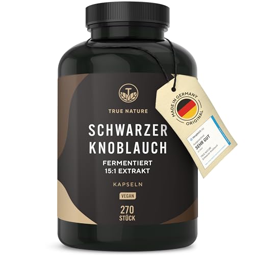 TRUE NATURE Schwarzer Knoblauch Extrakt (15:1)