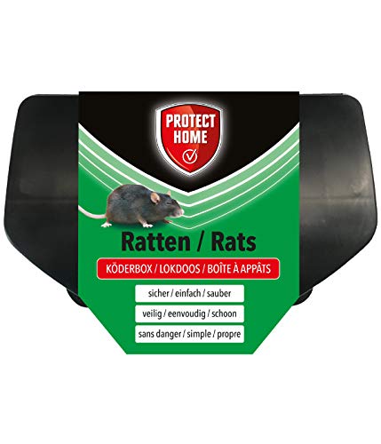 PROTECT HOME Ratten Köderbox für Rattengift