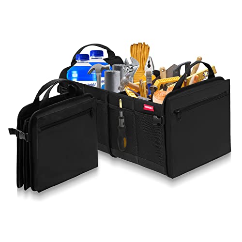 Kofferraumtasche Toolbag Größe L, Auto-Aufbewahrungstasche schwarz 50x16x21  cm, Kofferraumtaschen, Taschen & Organizer, Komfort & Zubehör