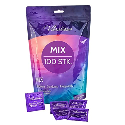 Vibratissimo Kondome Mix 100er Pack gemischt