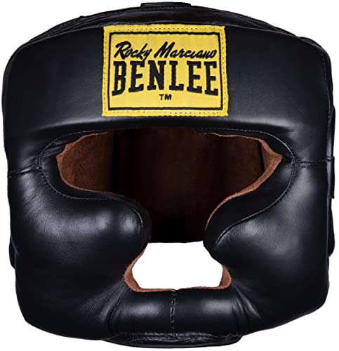 BENLEE Kopfschutz aus Leder Full FACE Protection Black L