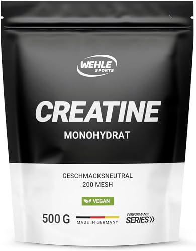 Wehle Sports Creatin Monohydrat Pulver reines Kreatin