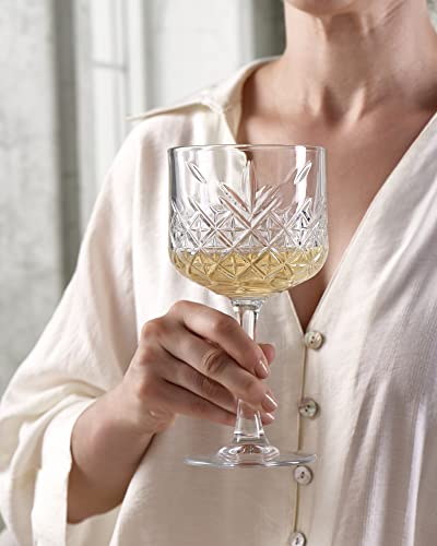 Kristallglas im Bild: Pasabahce Timeless Packung 4 Weingläser Gin & Tonic CL 55