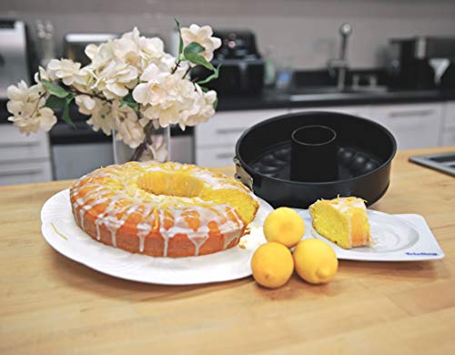Kuchenform im Bild: Zenker 6508 Springform mit Flach- und Rohrboden
