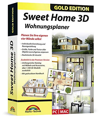 Markt + Technik Sweet Home 3D Wohnungsplaner