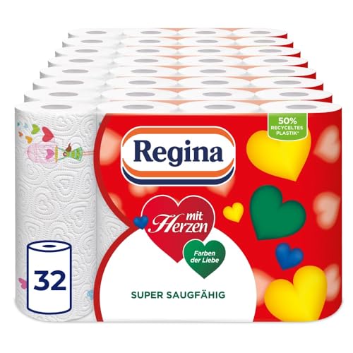Regina mit Herzen Haushaltstücher 3-lagig