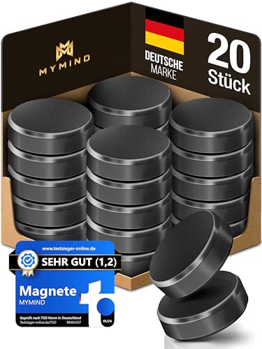 MYMIND Magnete für Magnettafel [EXTRA STARK]
