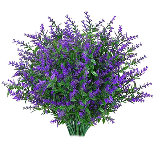 SenZee Lavendel Künstlich 8 Bündel Künstliche