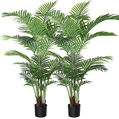 Fopamtri künstliche Areca-Palme 160 cm künstliche Palme
