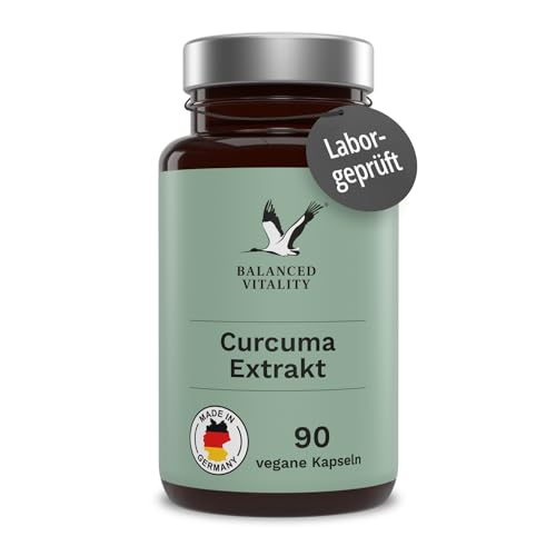 BALANCED VITALITY Curcuma Extrakt hochdosiert