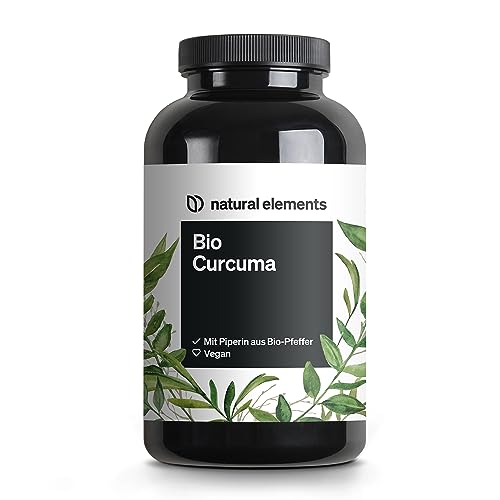 natural elements Bio Curcuma mit schwarzem Pfeffer
