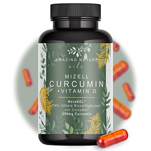 Amazing Nature Mizellen Curcumin mit Vitamin D und C