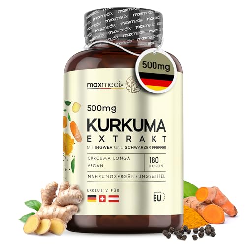 maxmedix Kurkuma Extrakt Kapseln
