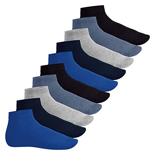 Footstar Herren & Damen Kurzschaft Socken (10 Paar)