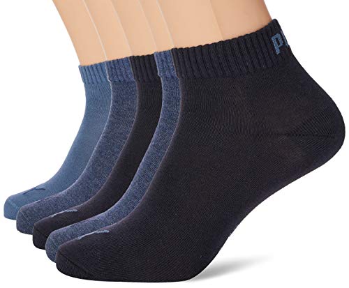 Unisex Puma Unisex Quarter Plain (5 Pack) Socks