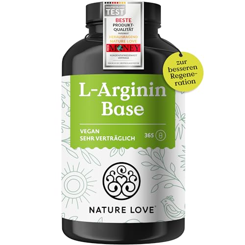 Nature Love L-Arginin Base mit Citrullin