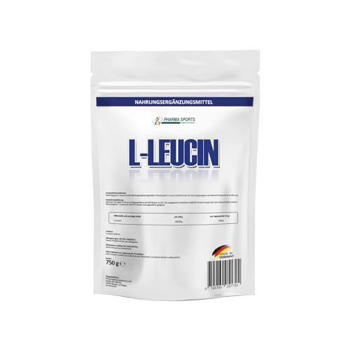 Pharmasports L-Leucin - 750 Gramm reines L-Leucin Pulver