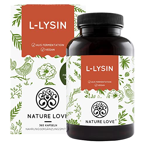 Nature Love L-Lysin - 365 vegane Kapseln