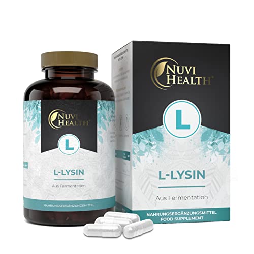 Nuvi Health L-Lysin - 365 Kapseln