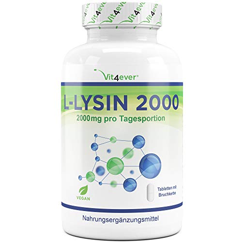 Vit4ever L-Lysin 2000-365 Tabletten