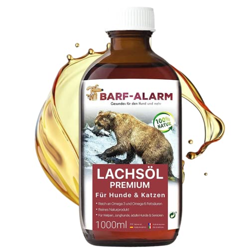 barf-alarm Premium Lachsöl für Hunde
