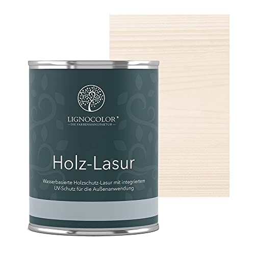 Lignocolor Holzlasur (750ml Weiss) schützende Lasur
