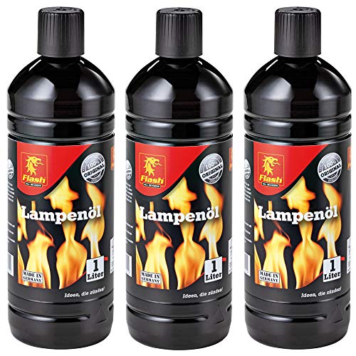 Boomex - FLASH 3 Liter (3x 1 Liter) Flash Lampenöl Petroleum