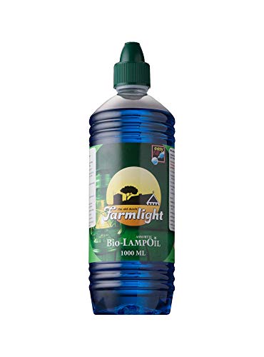 Farmlight Bio Lampenöl Paraffinöl Paraffin 1Liter blau