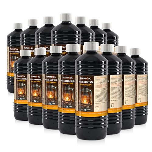 Höfer Chemie 15 x 1 Liter FLAMBIOL® Lampenöl für Öl