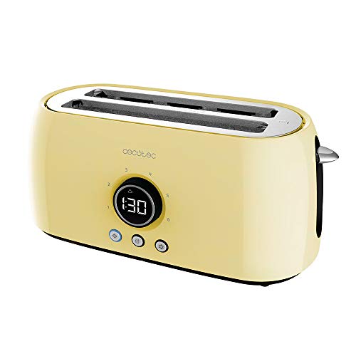 Cecotec Digitaler Toaster ClassicToast 15000 Yellow