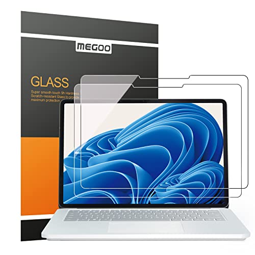 MEGOO 2 Stück] Displayschutzfolie für Microsoft (Surface Laptop Studio 2/1 14.4")