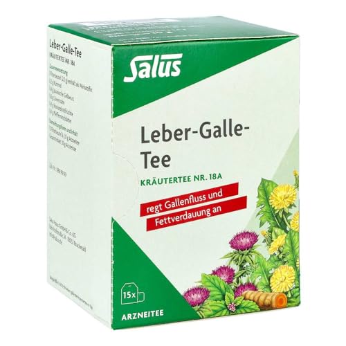 LEBER GALLE-Tee Kräutertee Nr.18a Salus Filterbtl. 15 St