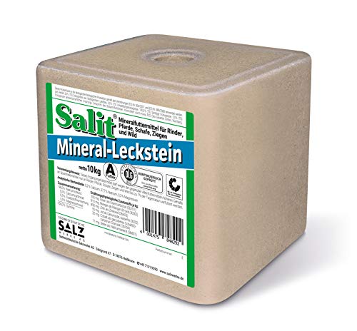 Salit Salzleckstein Leckstein Mineralleckstein Salz 10kg