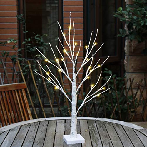 LED-Lichterbaum im Bild: Eambrite Lichterbaum Lichterzweige für Innen 24