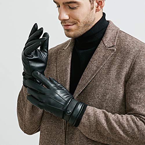 Lederhandschuhe im Bild: Wepop Winter Handschuhe Herren F...