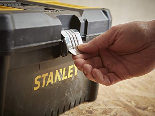 leerer Werkzeugkoffer im Bild: Stanley Werkzeugbox / Werkzeugkasten