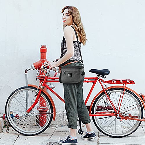 Lenkerkorbtasche im Bild: flintronic 6L Fahrradkorb vorne Tasche