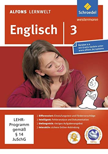 Westermann Bildungsmedien Verlag GmbH Alfons Lernwelt Englisch 3 Einzelplatzlizenz