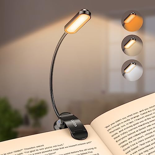 Gritin Leselampe Buch Klemme mit 11 LEDs
