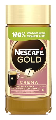 NESCAFÉ GOLD Crema, löslicher Bohnenkaffee