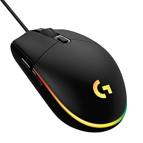 Logitech G 203 Gaming-Maus mit anpassbarer LIGHTSYNC RGB