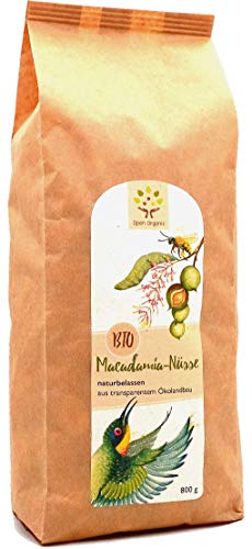 Open Organic Bio-Macadamianüsse 800g
