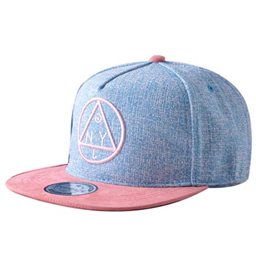 Thenice Kind Hip-Hop Cap Baseball Kappe Hut (A azurblau)
