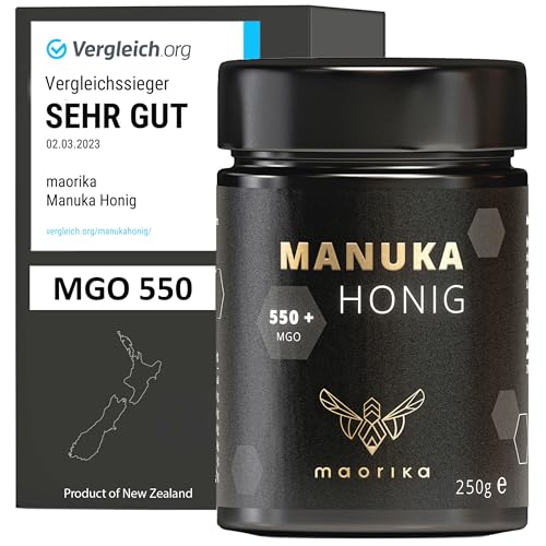 maorika Manuka Honig 550 MGO +