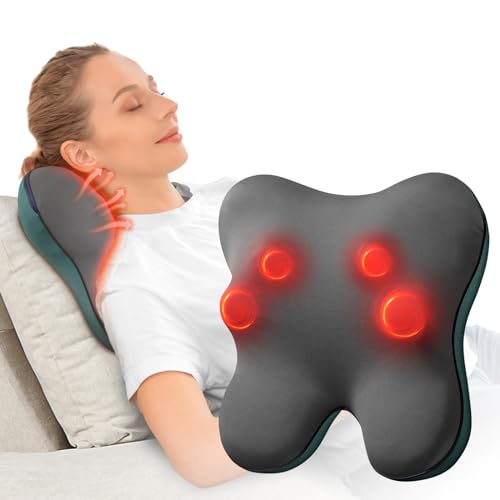 Rückenmassagegerät Massageauflage für Sessel für Massagegeräte mit  Verstellbarem Nackenkissen