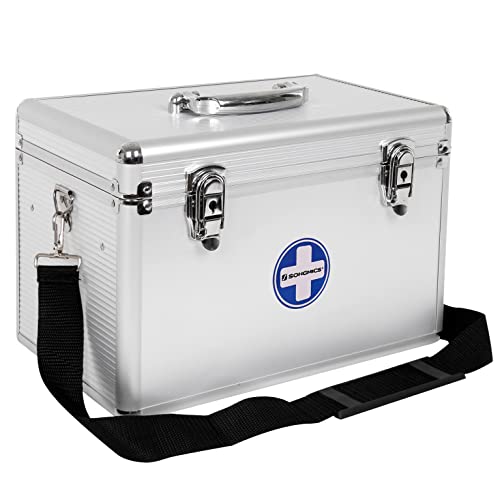 SONGMICS Erste Hilfe Koffer Medizin-Box